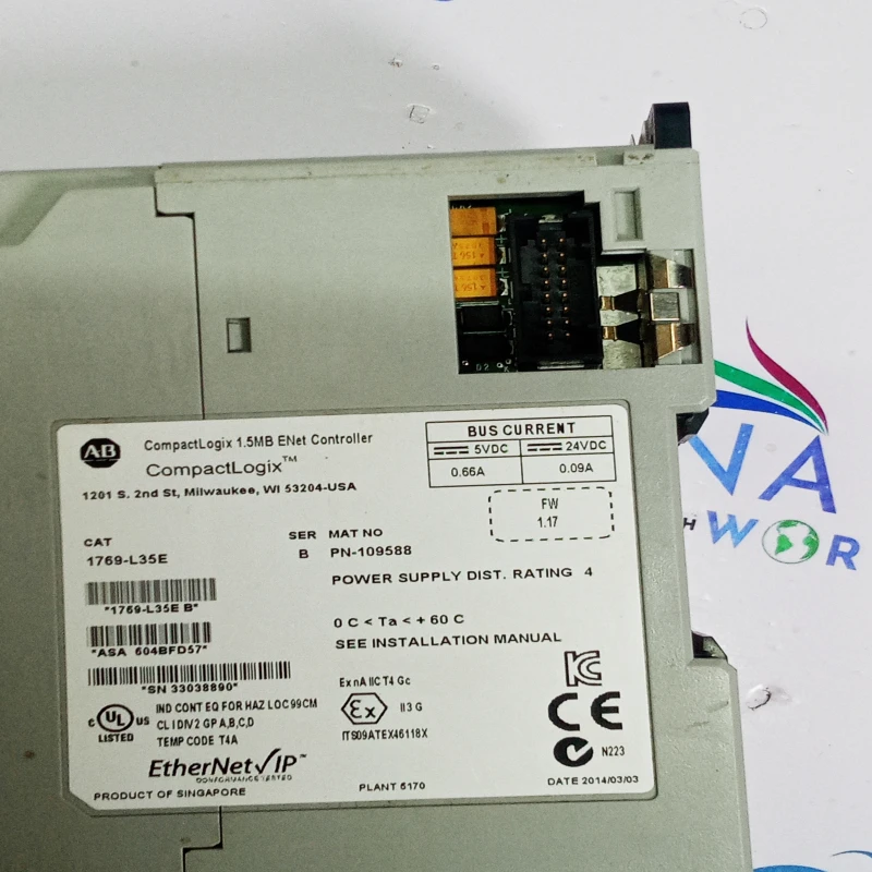 Allen Bradley 1769-L35E CompactLogix Controller thumbnail 8